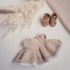 Robe printemps pour poupée : patron au crochet PDF