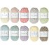 Coffret 10 pelotes de fil Ricorumi Nilli Nilli pastel